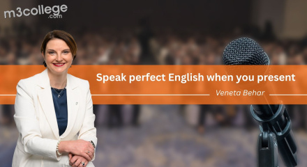 Speak perfect English when you present - Презентационни умения на английски за не-native speakers